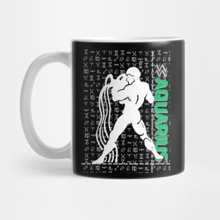 Aquarius zodiac design Mug